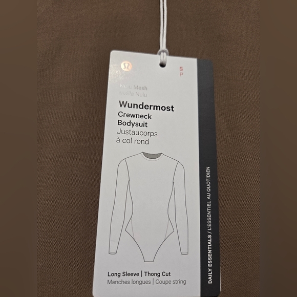 Lululemon Wundermost Crewneck Bodysuit - Picture 5 of 8